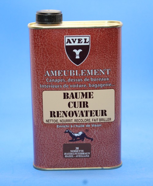 Avel baume rénovateur cuir 500ml noisette