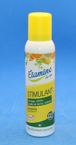 Etamine du Lys Désodorisant Concentré Stimulant Vaporisateur sans gaz 125ml