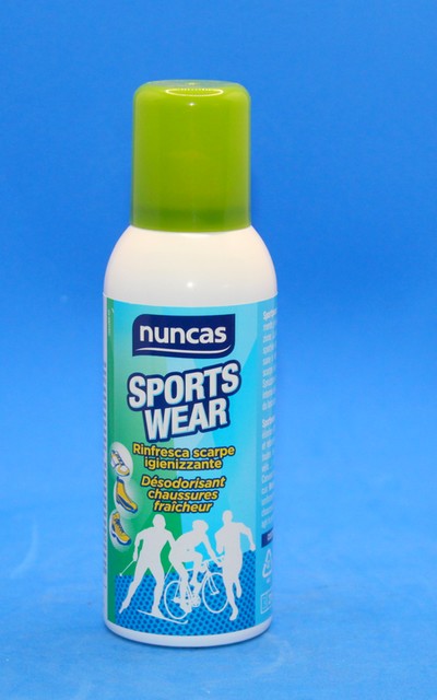 Nuncas Désodorisant Chaussures Sportswear Fraîcheur aéro 150ml