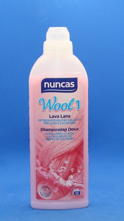 NUNCAS Wool 1 - Lessive pour laine shampooing - 750ml
