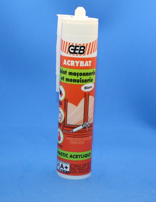 Silicone acrylique geb acrybat blanc 310ml GEB