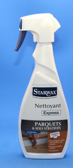 Starwax nettoyant express  parquet vapo 500ml ref1018