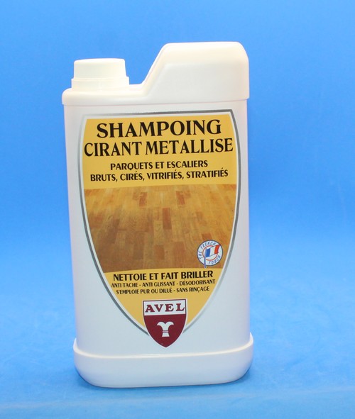 Avel orka shampoing cirant jaune pour parquets 1l