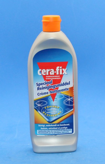 Cérafix Crème Nettoyante Protection Plaque Vitrocéramique Induction flacon 200ml cerafix + 1 flacon vitro éclat 100ml gratuit pour essai de remplacement : 1 par envoi