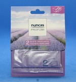 Nuncas 2 sachets parfumés tiroir parfum lavande