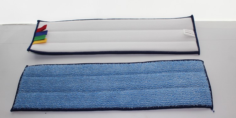 Prodhyge bandeau frange velcro microf bleu 13x44cm classic