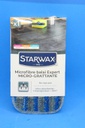 [1592] Starwax recharge frange velcros microfibre micro-grattante 38cmx12cm pour balai expert -1592