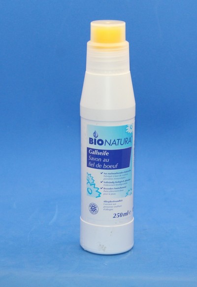 Bionatura savon détachant liquide 250ml avec Brosse