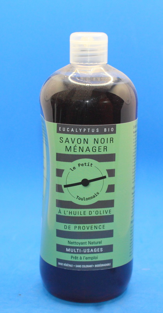 Le Toulonnais Savon Noir  à l'huile essentielle d'Eucalyptus 1 litre