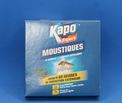 KAPO Spirale anti-moustiques lot de 10 réf. 2993