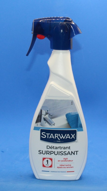 Starwax détartrant Surpuissant Salle de Bain vapo 500ml réf 663