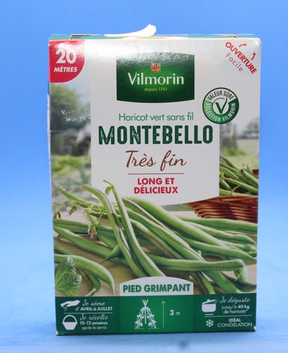 Vilmorin Haricot Montant 3m Montebello