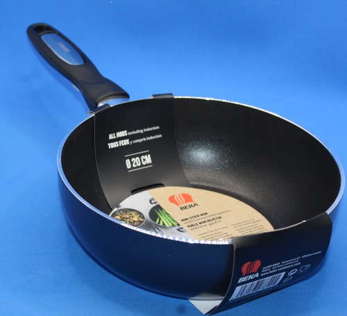 Beka Poele  Mini Wok céramique Induction et vitrocéramique Diam  20 cm