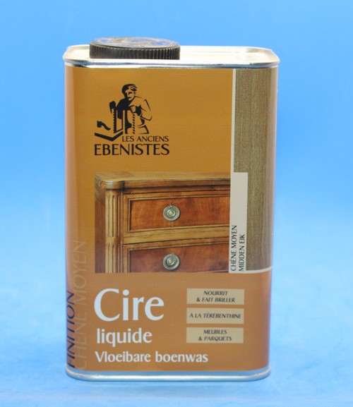 Les anciens ébénistes - L'Ebène encaustique - Cire Liquide chêne moyen 1l