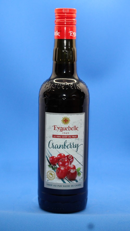 Aiguebelle Eyguebelle Sirop de Cranberry 70