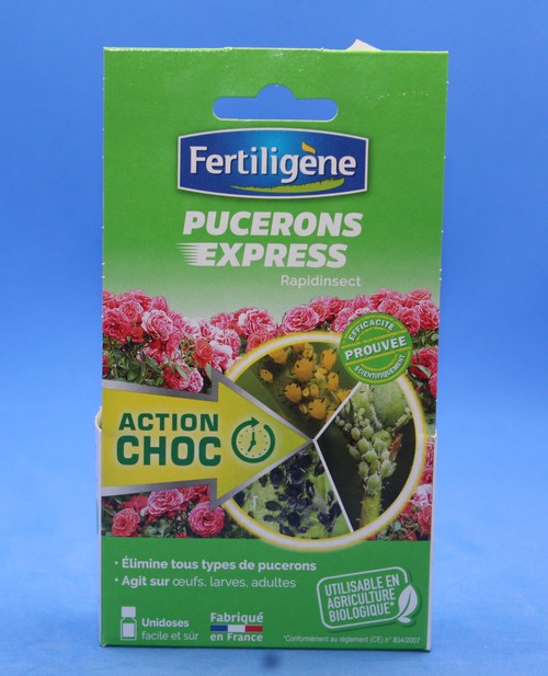Fertiligène Pucerons express Rapidinsect  3 flacons de 14 ml