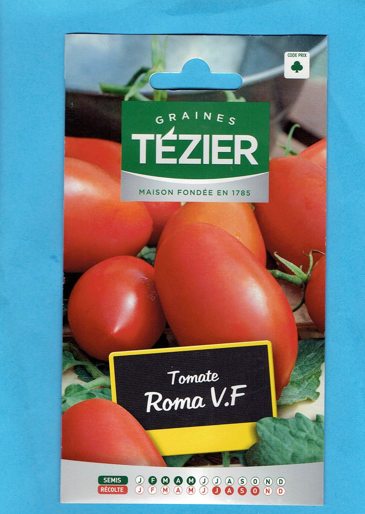 Tézier graine Tomate Roma V.F - série 1*