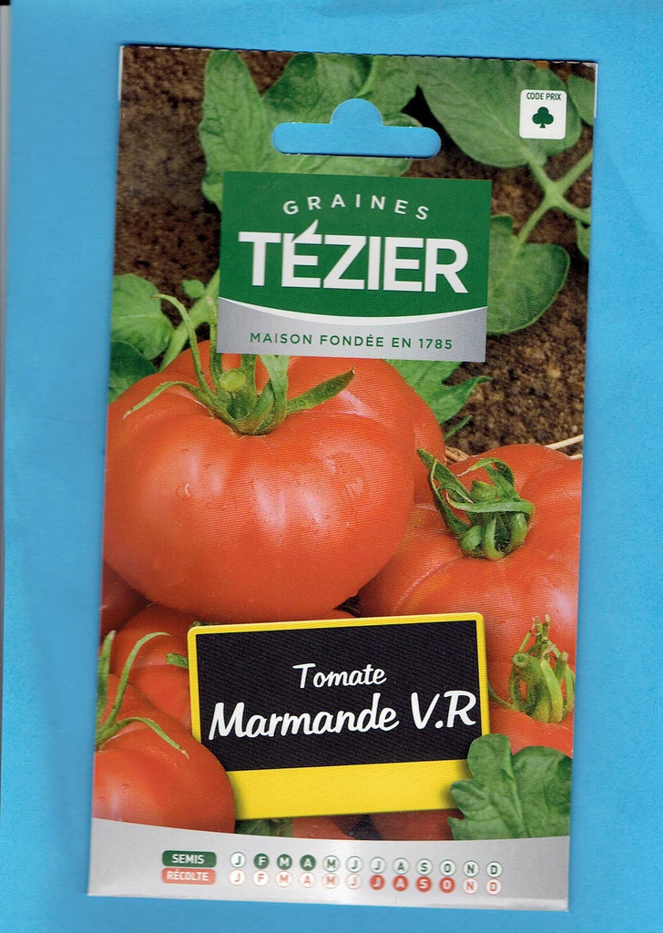 Tézier graine Tomate Marmande V.R 2.5g - série1*