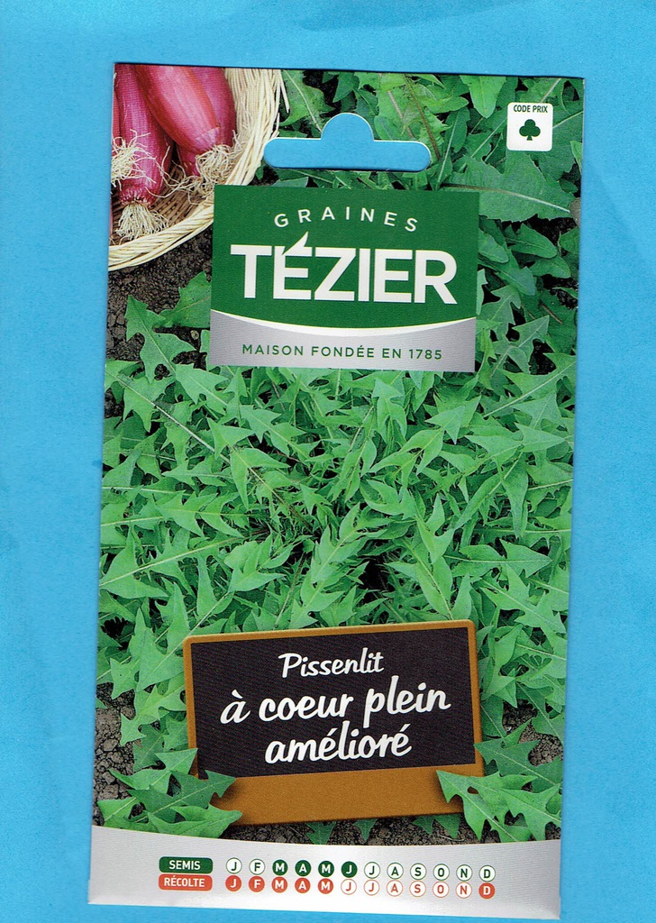 Tézier graine pissenlit à coeur plein amélioré