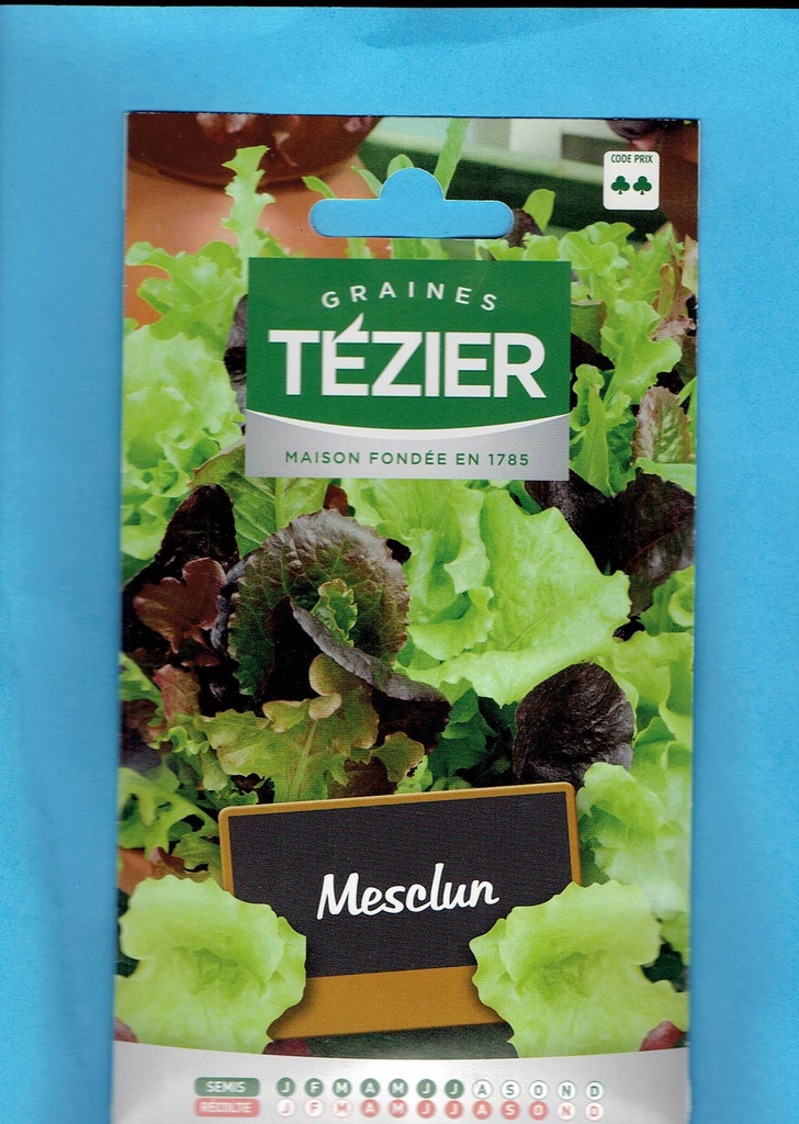 Tézier  graine  Mesclun