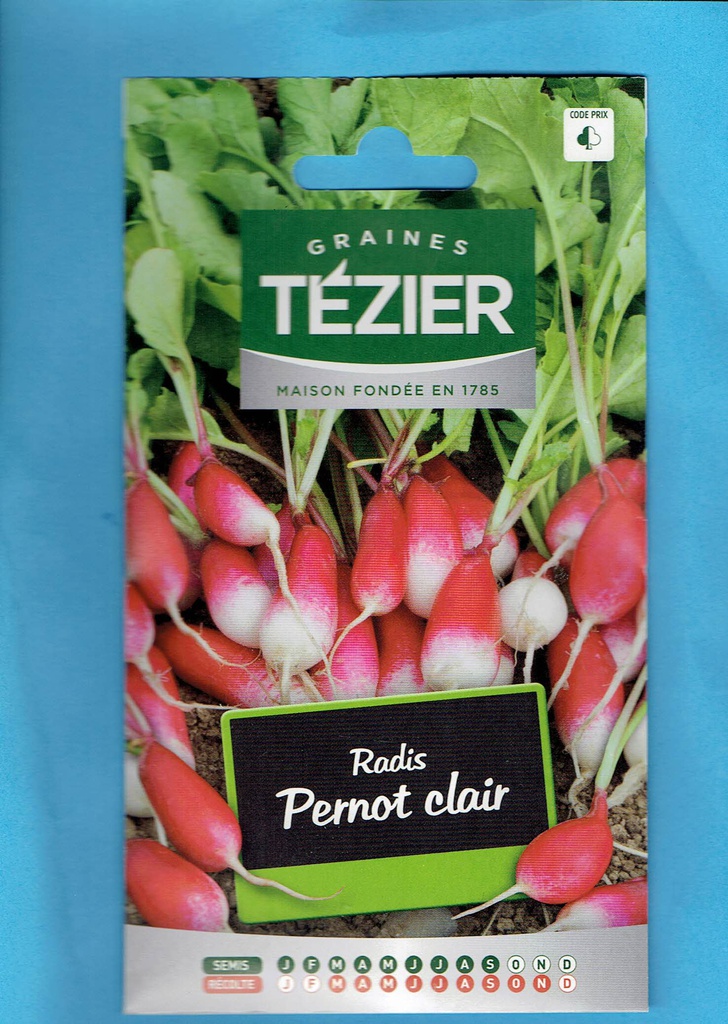 Tézier graine  Radis Pernot clair