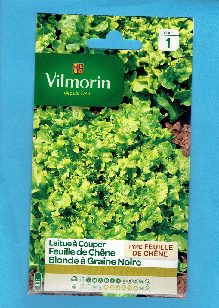 Vilmorin  graine Mesclun 7.5g