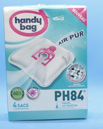 Sac aspirateur Handy Bag PH84 Philips/LG-Goldstar x4