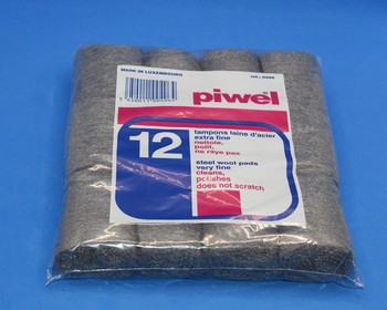 Tampon laine d'acier 000  x12