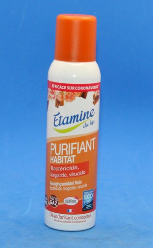 Etamine du Lys Purifiant Habitat de contact et aérien Vaporisateur sans gaz 125ml