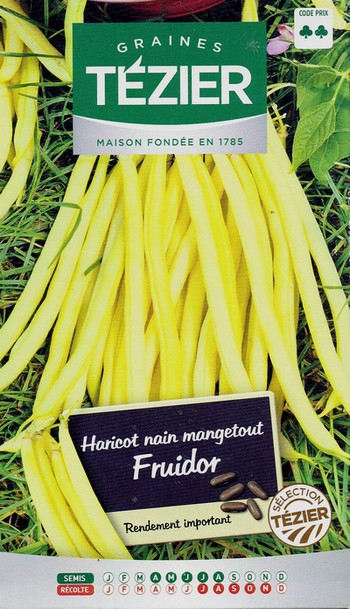 Tézier Haricot Jaune Fruidor 200G - série 2