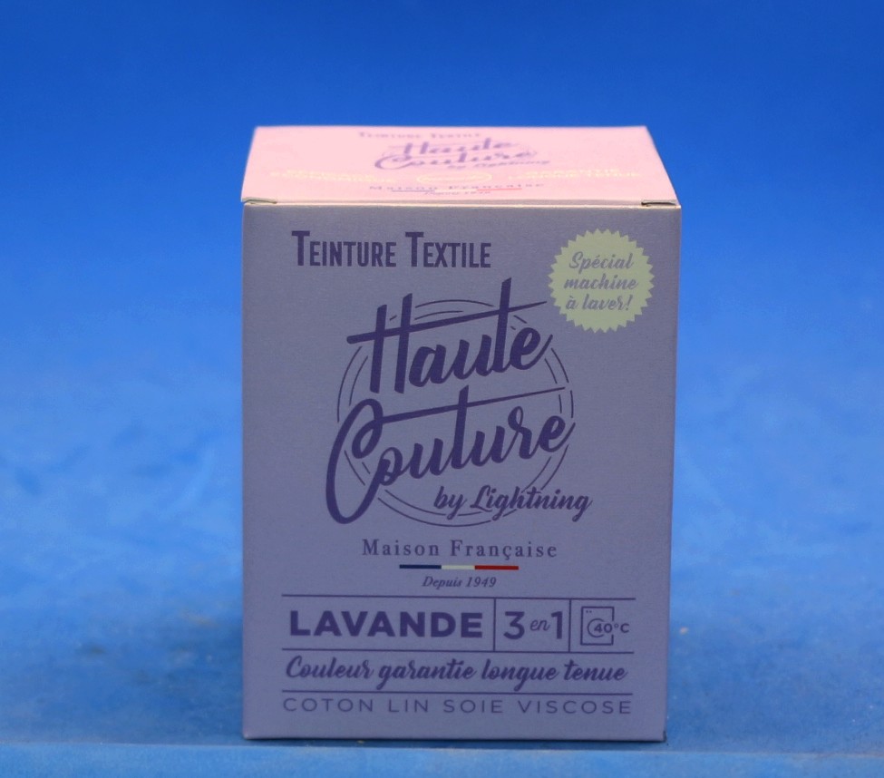 haute couture teinture tissus machine  Lavande 350g