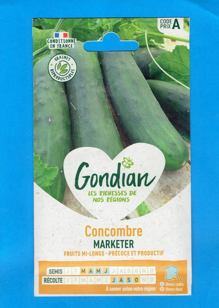 Gondian graine Concombre Marketer 3.5g