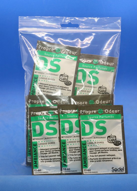 Propre Odeur DS AMBIANCE 20 doses de 15ml Détergent Surodorant Sols et Surfaces