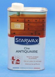 [00076] Starwax Cire Antiquaire liquide 500ml chêne clair réf 76