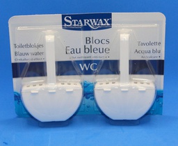 [5554] Starwax Bloc WC cuvette bleu 2x 40g réf. 5554