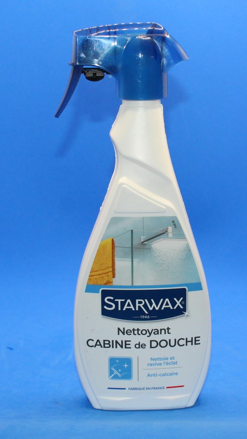 Nettoyant anti-calcaire cabine de douche 500ml - STARWAX - Mr