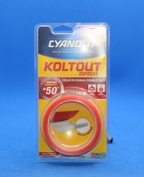 [DOD-86323-637090] Cyanolit koltout ruban double face 2,5m