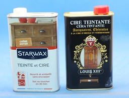 [168971] Starwax Cire Teignante -Teinte et cire - chêne moyen 500ml réf. 118