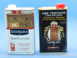 [168989] Starwax Cire Teignante - Teinte et Cire - 500ml Chêne Rustique réf.119