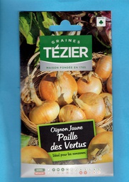 Tézier graine  Oignon jaune - Paille des Vertus