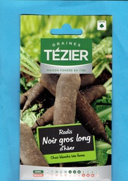 Tézier graine  Radis - Noir gros long d'hiver