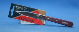 [opinel 113] OPINEL Couteau Office Cranté 113 Manche Bois Rouge