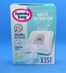 [369389] Sac aspirateur Handy Bag X351 par 4