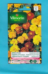[VILM-5439241] Vilmorin  graine OEILLET d'Inde - Double Nain Mix Varié  1*