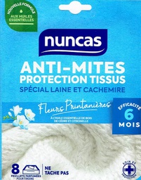 [DOD-185016] Nuncas Anti-Mites 8 feuillets - Parfumé Fleurs Printanières