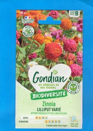 [5835232] Gondian graine Zinnia Lilliput Varié 2g